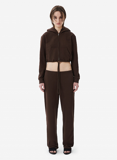 Худи zip crop FABLE ETERNAL (Brown)