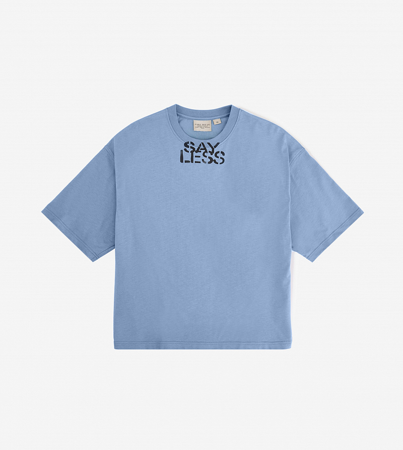 Футболка FABLE SAY LESS (Blue)