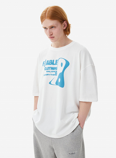 Футболка FABLE BALANCE (White)