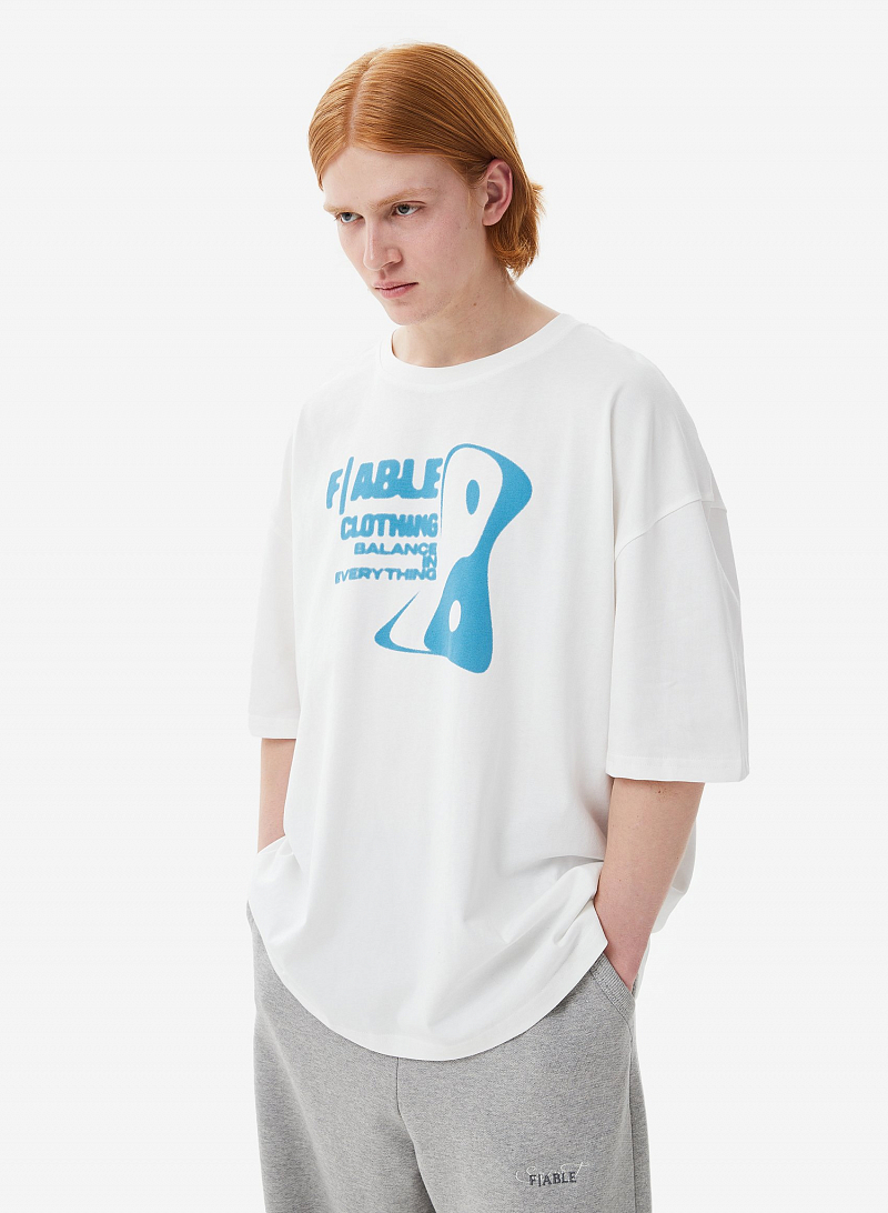 Футболка FABLE BALANCE (White)