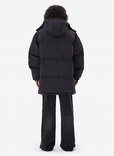 Пуховик FABLE LONG (Black)