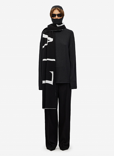 Шарф FABLE FW2425 (Black and White)