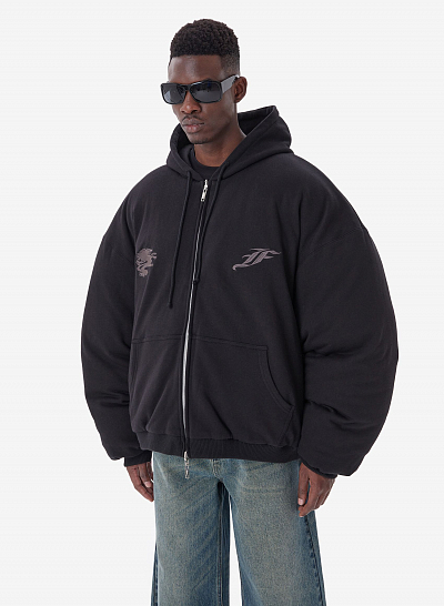 Бомбер FABLE REVERSIBLE (Black)