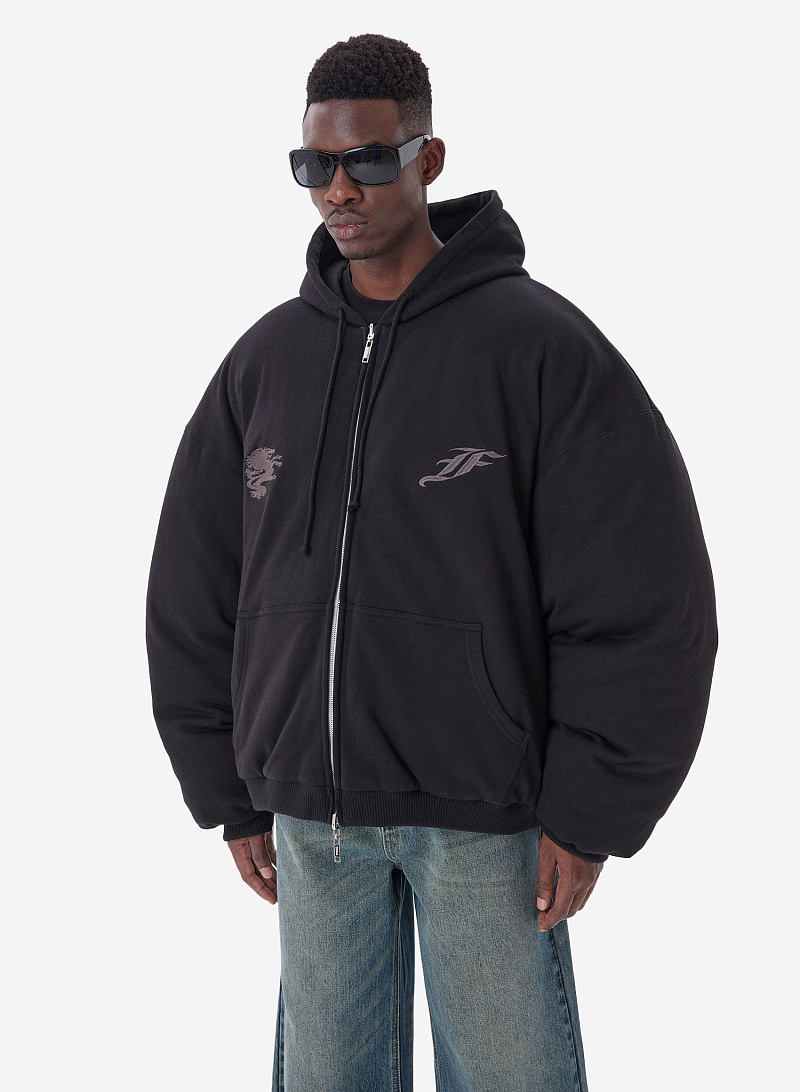 Бомбер FABLE REVERSIBLE (Black)
