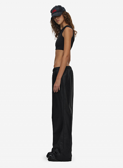 Брюки кожаные FABLE FW2425 (Black)