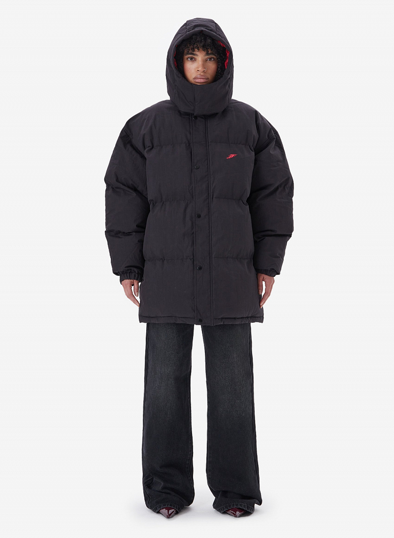 Пуховик FABLE LONG (Black)