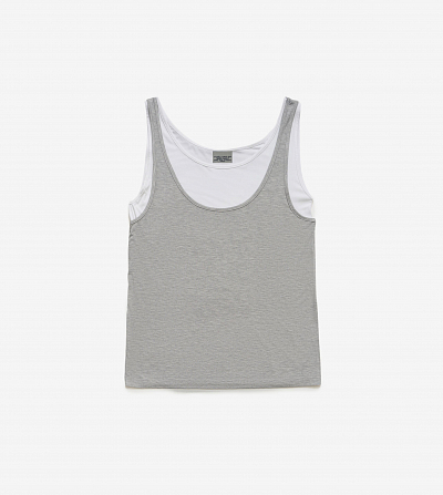 Майка FABLE DUAL (Grey Melange)
