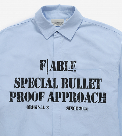 Рубашка FABLE BULLETPROOF (Blue)