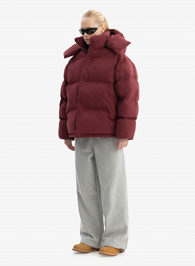 Пуховик FABLE UNIFORM (Burgundy)
