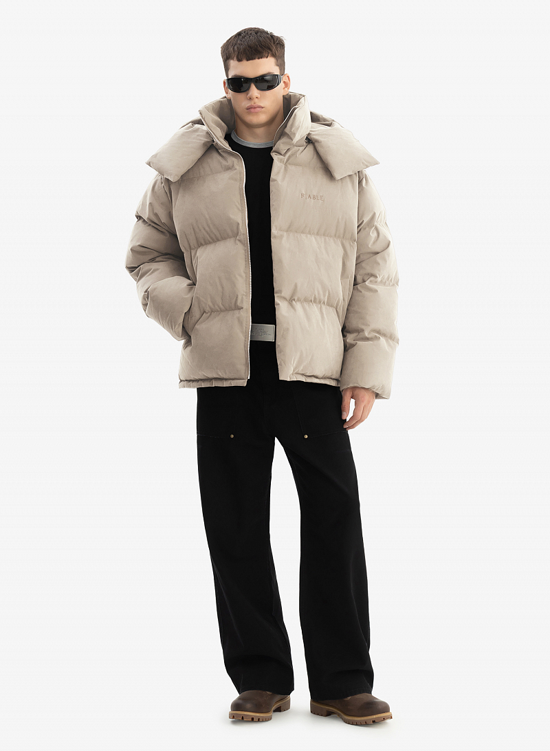 Пуховик FABLE UNIFORM (Beige)