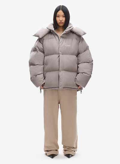 Пуховик FABLE TRACK FW2425 (Beige)