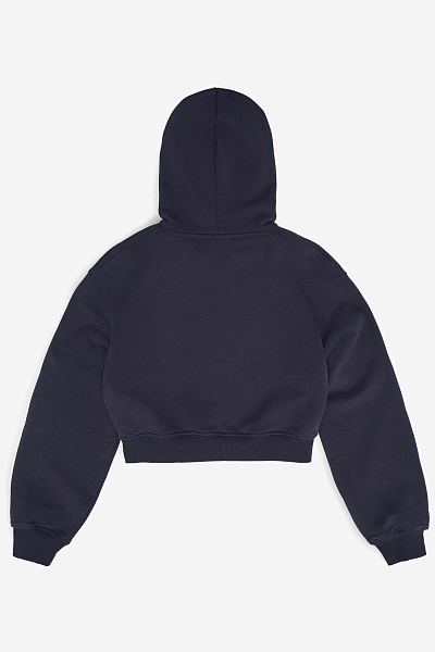 Худи zip crop FABLE UNIFORM (Heavy Blue)