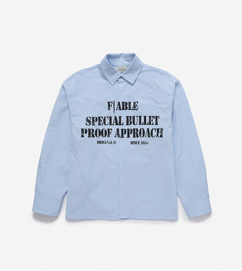 Рубашка FABLE BULLETPROOF (Blue)