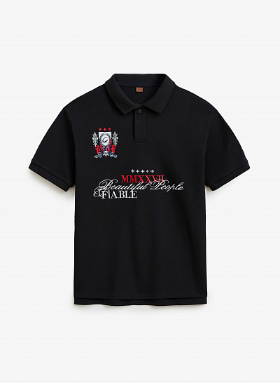 Футболка-поло FBL x OAO (Black)