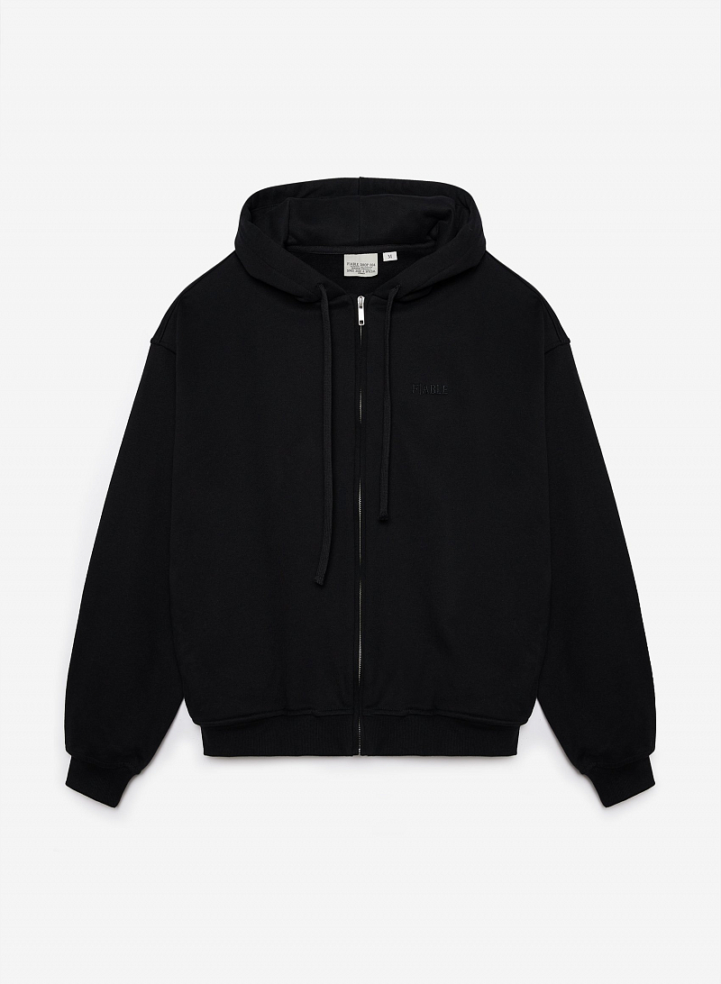 Худи zip FABLE UNIFORM NEW (Black)