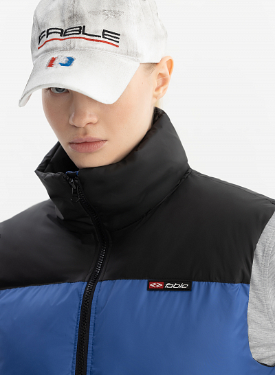 Жилет FABLE COLOUR BLOCK (Dark Blue)
