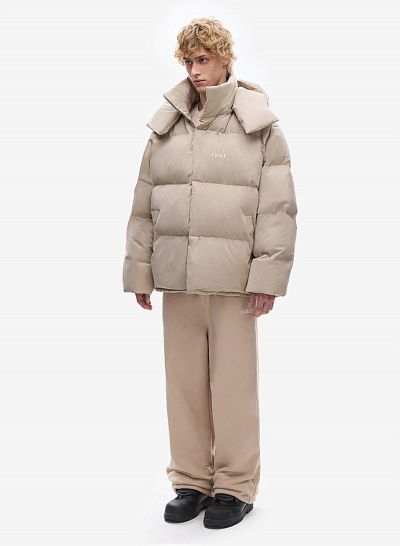 Пуховик FABLE TRACK FW2425 (Beige Sand)