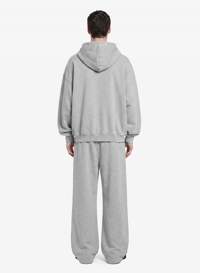 Худи zip FABLE UNIFORM NEW (Grey Melange)