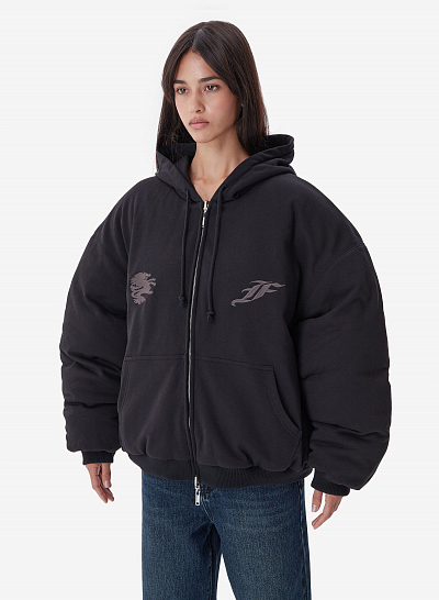 Бомбер FABLE REVERSIBLE (Black)