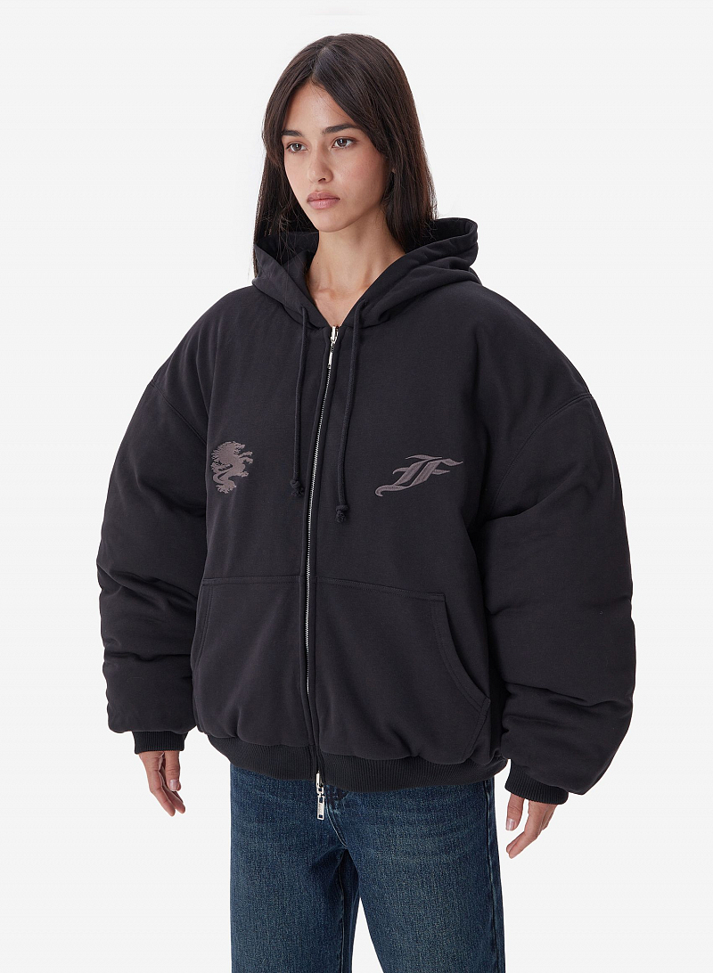 Бомбер FABLE REVERSIBLE (Black)