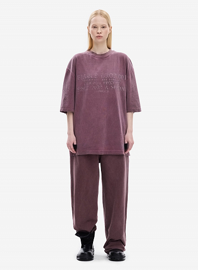 Футболка FABLE FW2425 (Washed Purple)