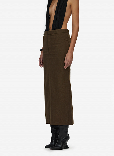 Юбка FABLE FW2425 (Brown)