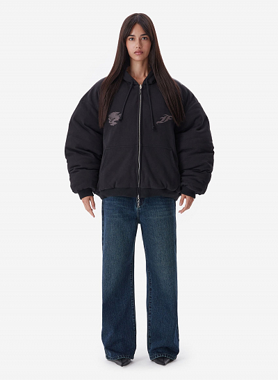 Бомбер FABLE REVERSIBLE (Black)