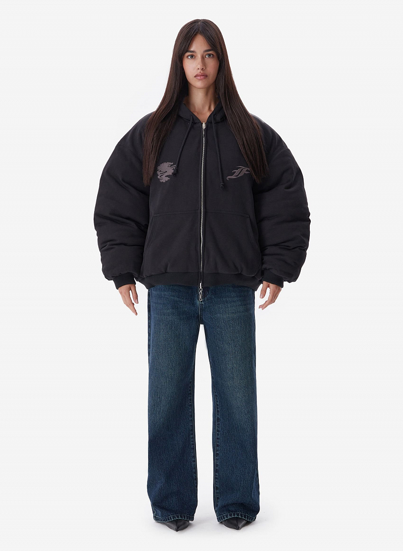 Бомбер FABLE REVERSIBLE (Black)