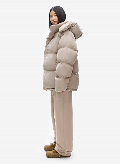 Пуховик FABLE TRACK FW2425 (Beige Sand)