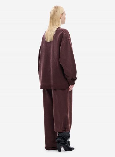 Свитшот FABLE FW2425 (Washed Burgundy)