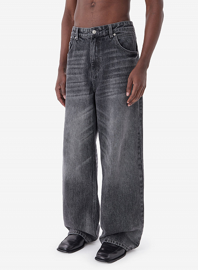 Джинсы FABLE LOOSE (Grey)