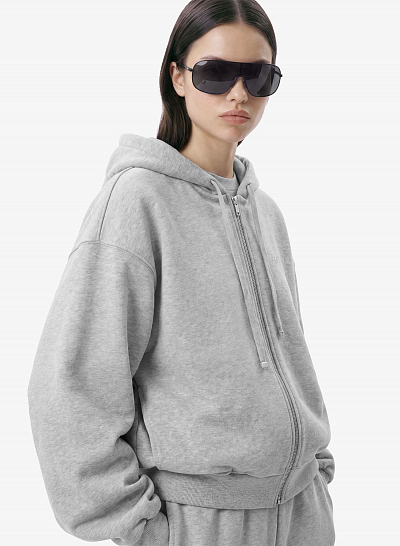 Худи zip FABLE UNIFORM NEW (Grey Melange)