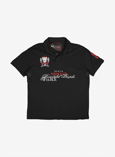 Футболка-поло FBL x OAO (Black)