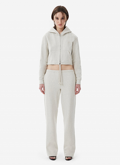 Худи zip crop FABLE ETERNAL (Grey)