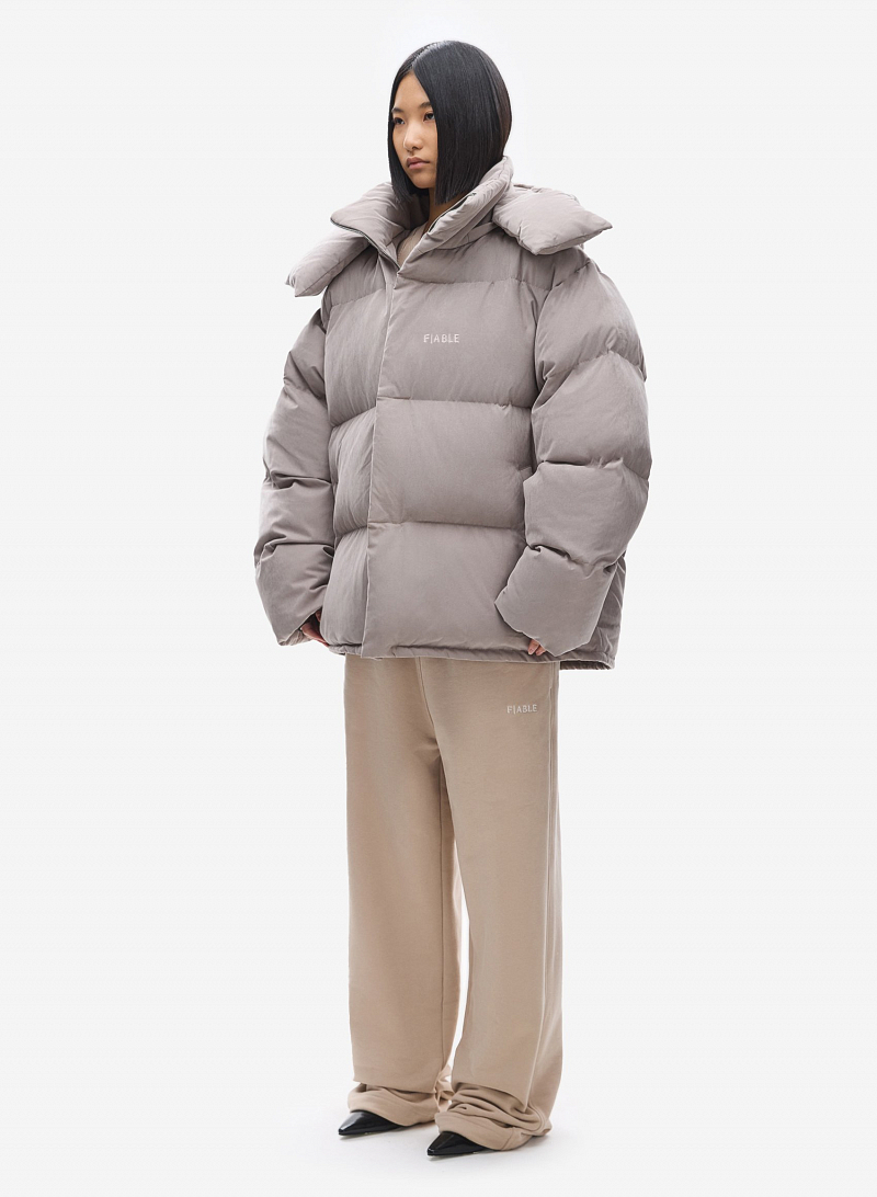 Пуховик FABLE TRACK FW2425 (Beige)