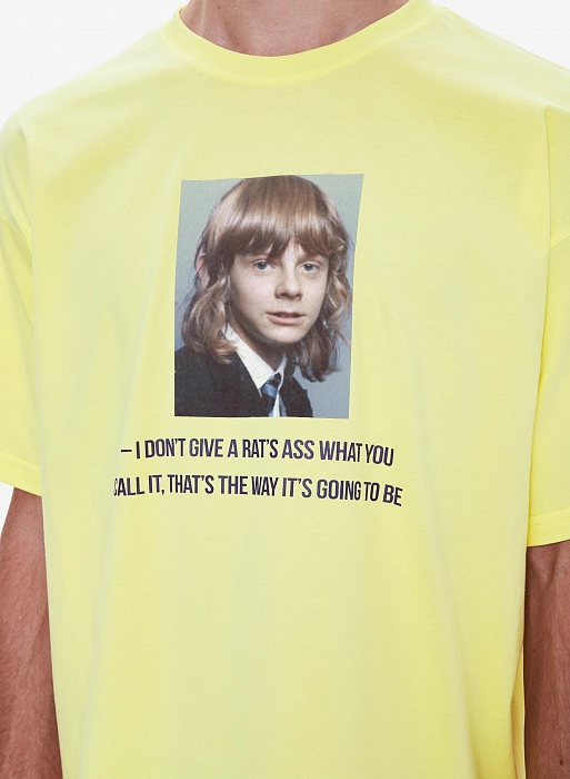 Футболка FABLE DON'T GIVE (Yellow)