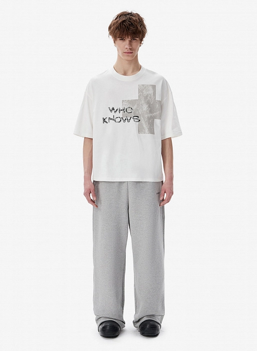 Футболка FABLE WHO KNOWS (White)