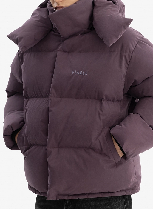 Пуховик FABLE UNIFORM (Grape)