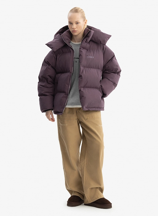 Пуховик FABLE UNIFORM (Grape)