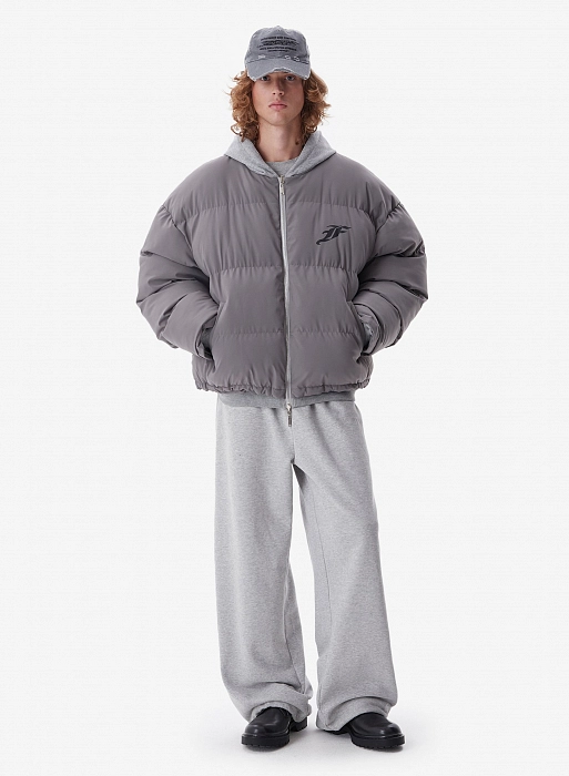 Бомбер FABLE REVERSIBLE (Grey)