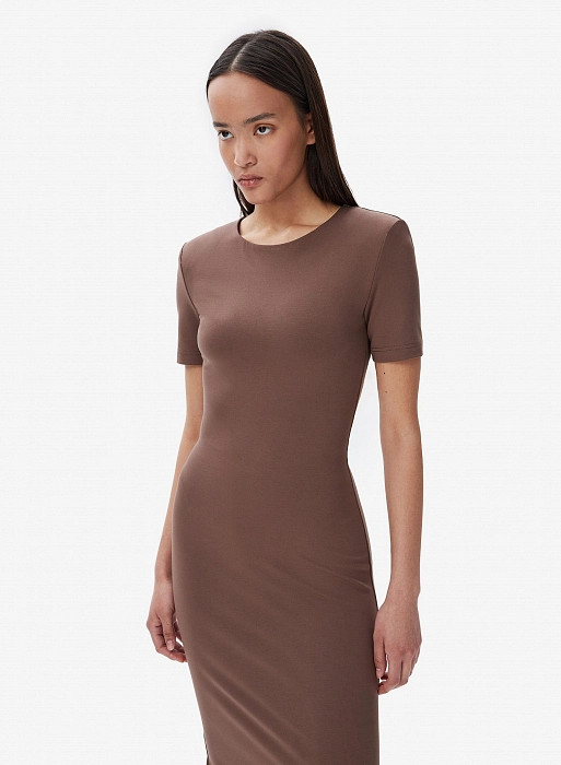 Платье FABLE NOBLE MAXI (Brown)