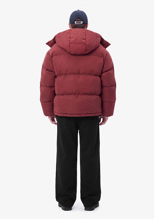 Пуховик FABLE UNIFORM (Burgundy)