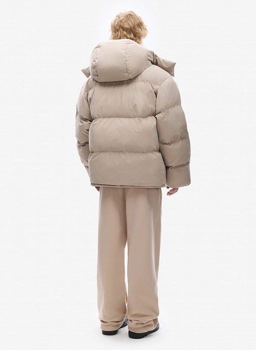 Пуховик FABLE TRACK FW2425 (Beige Sand)
