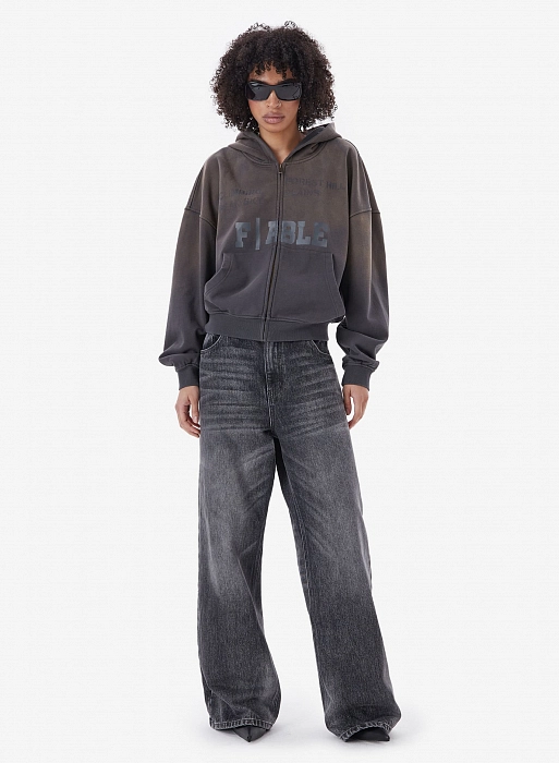 Джинсы FABLE LOOSE (Grey)