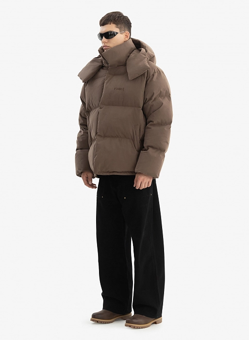 Пуховик FABLE TRACK FW2425 (Brown)