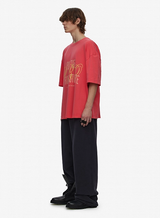 Футболка с принтом  FABLE FW2425 (Red)