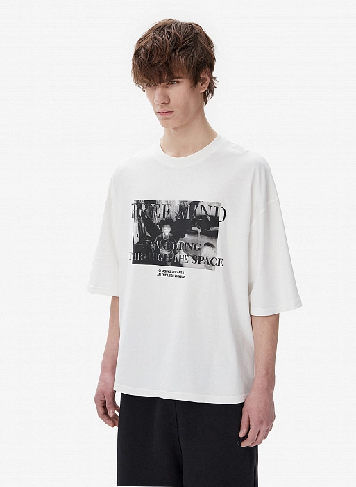 Футболка FABLE FREE MIND (White)