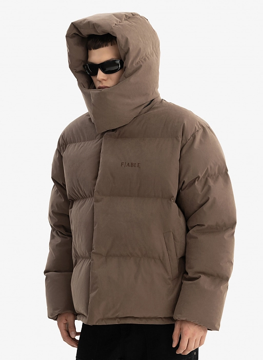 Пуховик FABLE TRACK FW2425 (Brown)