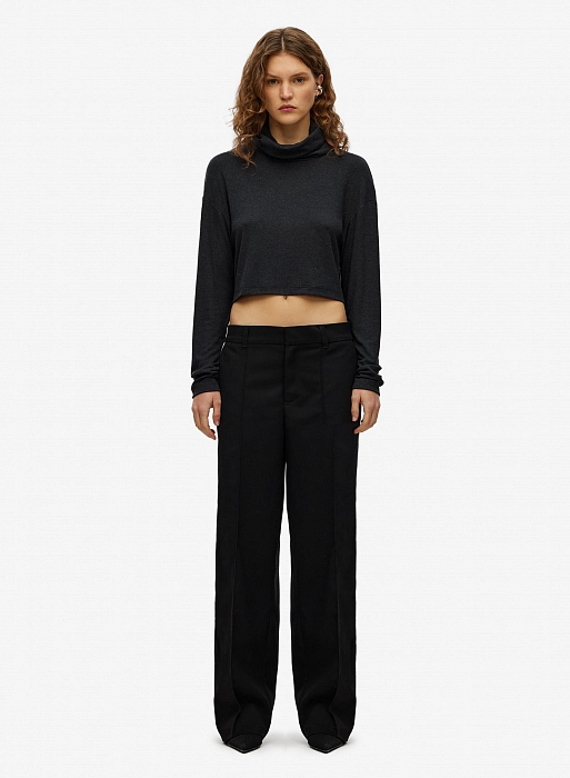 Лонгслив женский FABLE FW2425 (Black)