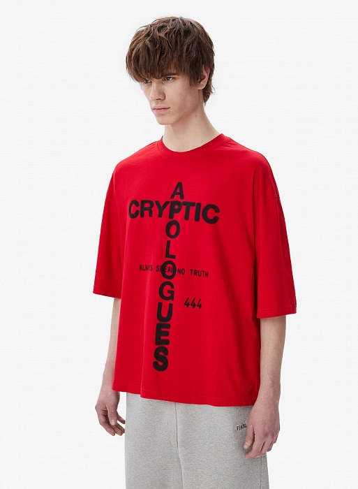 Футболка FABLE CRYPTIC APOLOGUES (Red)